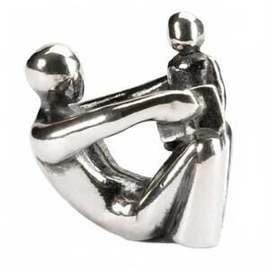 NEW TROLLBEADS grandpa sterling bead in silver